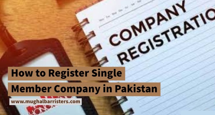 how to register single member company in pakistan